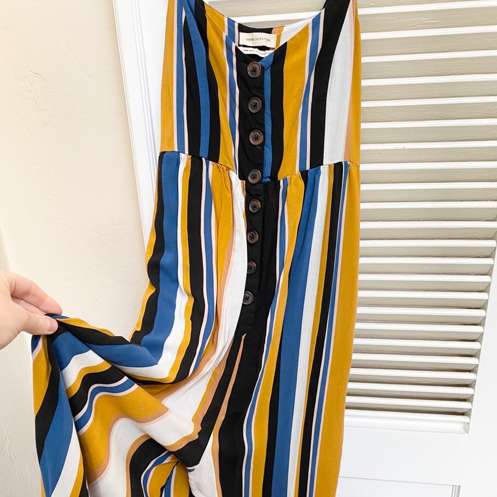 Striped Urban Outfitters Jumpsuit